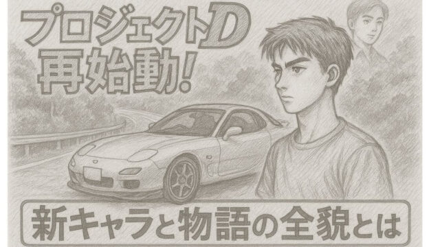プロジェクトD再始動！新キャラと物語の全貌とは